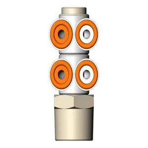 SMC VALVES KQ2ZD07-36AS Fitting, 1/4 Inch Size, Type Kq2 | AL3TEF