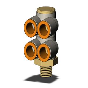 SMC VALVES KQ2ZD11-35AS Fitting, 3/8 Inch Size, Type Kq2 | AL3TEU