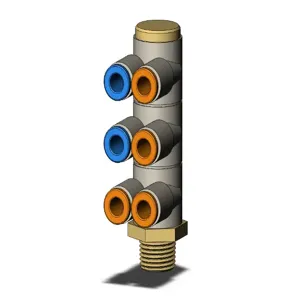 SMC VALVES KQ2ZT03-34AS Fitting, 5/32 Inch Size, Type Kq2 | AL3TFG