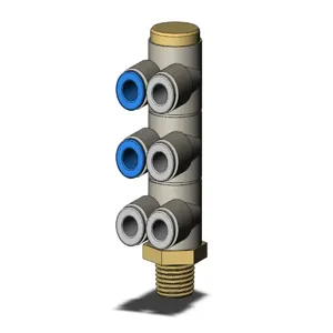 SMC VALVES KQ2ZT04-01AS Fitting, 4 mm | AL3TFJ