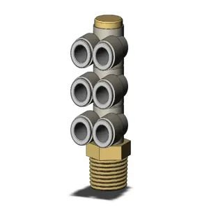 SMC VALVES KQ2ZT06-03AS Fitting, 6 mm | AL3TFU