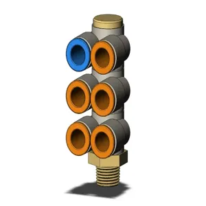 SMC VALVES KQ2ZT07-34AS Fitting, 1/4 Inch Size, Type Kq2 | AL3TFV