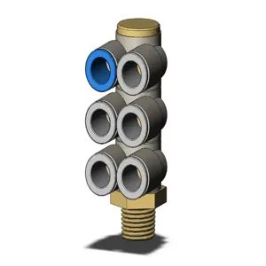 SMC VALVES KQ2ZT08-02AS Fitting, 8 mm | AL4FNQ