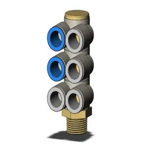 SMC VALVES KQ2ZT10-03AS Fitting, 10 mm | AL3TGE