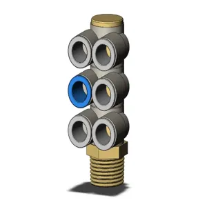 SMC VALVES KQ2ZT10-04AS Fitting, 10 mm | AL3TGG