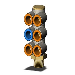 SMC VALVES KQ2ZT11-36AS Fitting, 3/8 Inch Size, Type Kq2 | AL3TGJ