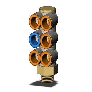 SMC VALVES KQ2ZT13-37AP Fitting, 1/2 Inch Size, Type Kq2 | AN9KUM