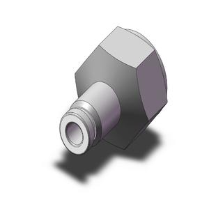 SMC VALVES KQB2F04-G01 Male Connector, 4 mm Size | AN8QRA