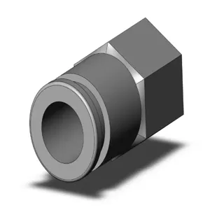 SMC VALVES KQB2F10-02 Male Connector, 10 mm Size | AN6DBE