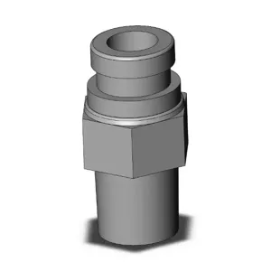 SMC VALVES KQB2H06-01S Male Connector, 6 mm Size | AM9NBW