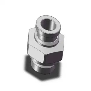 SMC VALVES KQB2H08-G02 Male Connector, 8 mm Size | AN3WFB