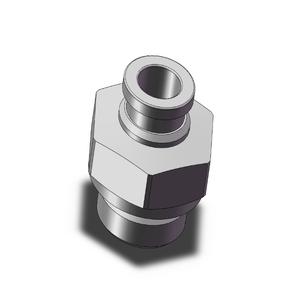 SMC VALVES KQB2H08-G03 Male Connector, 8 mm Size | AP2NGN