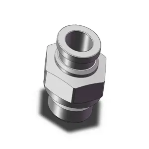 SMC VALVES KQB2H10-G03 Male Connector, 10 mm Size | AN7PUQ