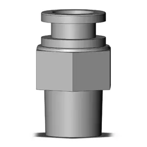 SMC VALVES KQB2H13-N03S Male Connector, 1/2 Inch Size | AN4ATE