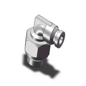 SMC VALVES KQB2L04-G01 Elbow, 4 mm Size | AN6EMP