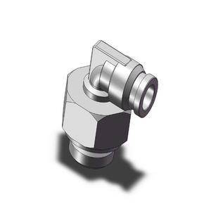 SMC VALVES KQB2L06-G02 Elbow, 6 mm Size | AN7TEQ