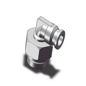 SMC VALVES KQB2L08-G03 Elbow, 8 mm Size | AN9UBY