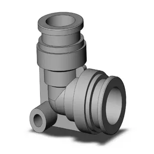 SMC VALVES KQB2L12-00 Elbow, 12 mm Size | AN4ATK