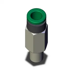 SMC VALVES KRH08-01S Male Connector, 8 mm Size | AK8NUN