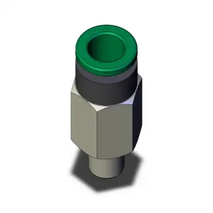 SMC VALVES KRH10-01S Male Connector, 10 mm Size | AK8NUP