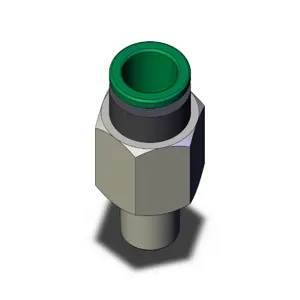 SMC VALVES KRH13-35S Male Connector, 1/2 Inch Size | AL3THZ