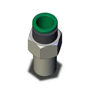 SMC VALVES KRH13-36S Male Connector, 1/2 Inch Size | AL3TJA