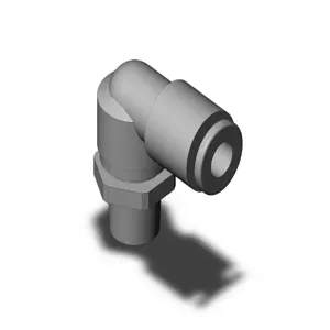 SMC VALVES KSL06-01S Fitting, 6 mm | AL3VWL