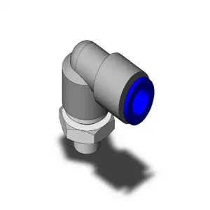 SMC VALVES KSL08-U01 Fitting, 8 mm | AL3VWY