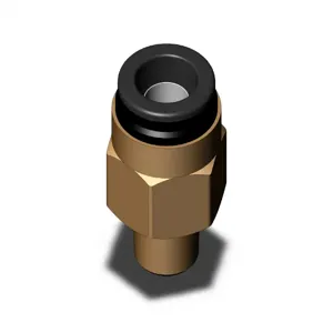 SMC VALVES KV2H13-35S Male Connector, 1/2 Inch Size | AM2QYW