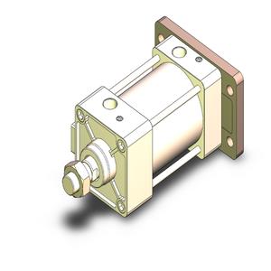 SMC VALVES MBBG100-75-RN Spurstangenzylinder, 100 mm Größe | AN6DJT