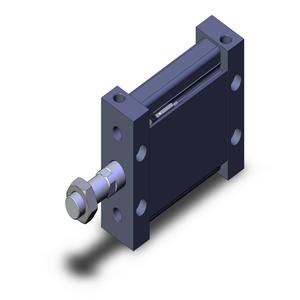 SMC VALVES MDUB40-50DMZ-M9BL Compact Cylinder, 40 mm Size, Double Acting Auto Switcher | AN7UJQ