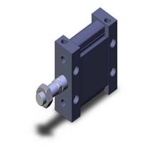 SMC VALVES MDUB40TN-25DMZ Compact Cylinder, 40 mm Size, Double Acting Auto Switcher | AN7XEJ