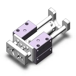 SMC VALVES MGCMB25-75-R Guided Cylinder, 25 mm Size, Slide Bearing | AM9XCK