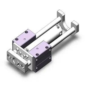 SMC VALVES MGCMB50TN-200-R Guide Cylinder, 50 mm Size, Slide Bearing | AN3AHC