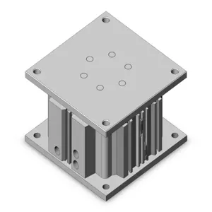 SMC VALVES MGF100-50-M9BWL Compact Cylinder, 100 mm Size, Double Acting Auto Switcher | AN8KCF