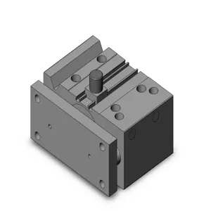 SMC VALVES MGPM63-25-RL Compact Cylinder, 63 mm Size, Slide Bearing | AM7XBZ