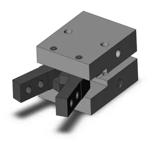 SMC VALVES MHC2-25S Gripper, 25 mm Size, Single Acting Auto Switch, Angular | AL4LHZ