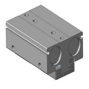 SMC VALVES MHF2-20DR Greifer, 20 mm Größe, doppeltwirkender automatischer Umschalter | AM6YVX