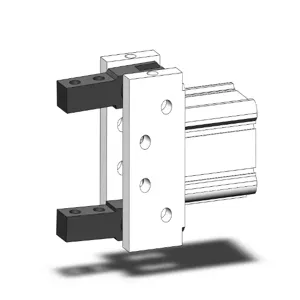 SMC VALVES MHT2-40DZ Gripper, 40 mm Size, Double Acting Auto Switcher | AN6FKD