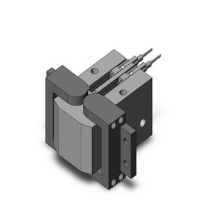 SMC VALVES MHW2-20D1-M9BL Greifer, 20 mm Größe, doppeltwirkend mit automatischem Umschalter | AP3ACH