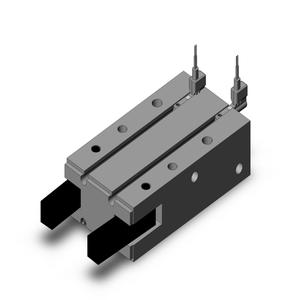 SMC VALVES MHY2-20D-M9BWVL Greifer, 20 mm Größe, doppeltwirkend mit automatischem Umschalter | AN6HMG