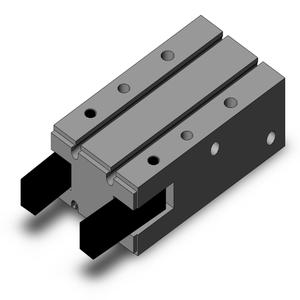 SMC VALVES MHY2-20D2 Greifer, 20 mm Größe, doppeltwirkender automatischer Umschalter, eckig | AM9HXY