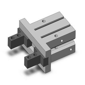 SMC VALVES MHZ2-40D1 Gripper, 40 mm Size, Parallel | AM7WNE