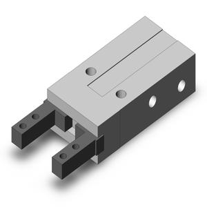 SMC VALVES MHZ2-6D1 Gripper, 6 mm Size, Parallel | AM7RZE