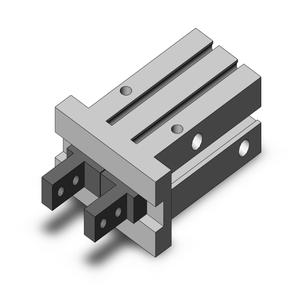 SMC VALVES MHZL2-16C Gripper, 16 mm Size, Single Acting Auto Switch, Parallel | AM9XPJ