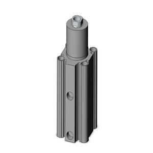 SMC VALVES MKB32-20LZ Clamp Cylinder, 32 mm Size | AM9EHM