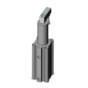 SMC VALVES MKB63-50LNZ Clamp Cylinder, 63 mm Size | AM9XQM