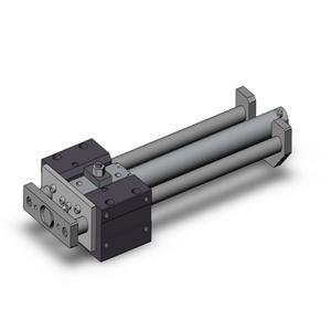 SMC VALVES MLGCLB25-250-R-E Fine Lock Cylinder, 25 mm Size | AM9MXQ