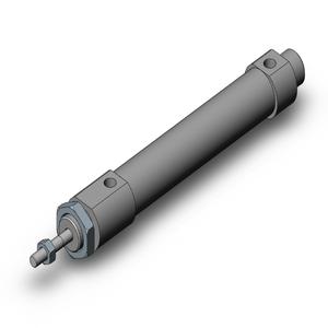 SMC VALVES MQMLB10-45D Zylinder mit geringer Reibung, 10 mm Größe, doppeltwirkend | AM8KLW