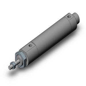 SMC VALVES MQMLB16-30D Zylinder mit geringer Reibung, 16 mm Größe, doppeltwirkend | AL9ZER